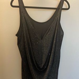 Shimmering tank top